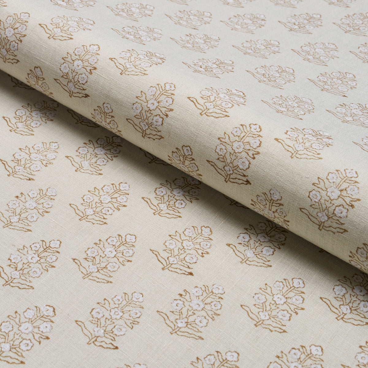 ADITI-HAND-BLOCKED-PRINT-SAGE-SCHUMACHER-179363 - Schumacher Tela