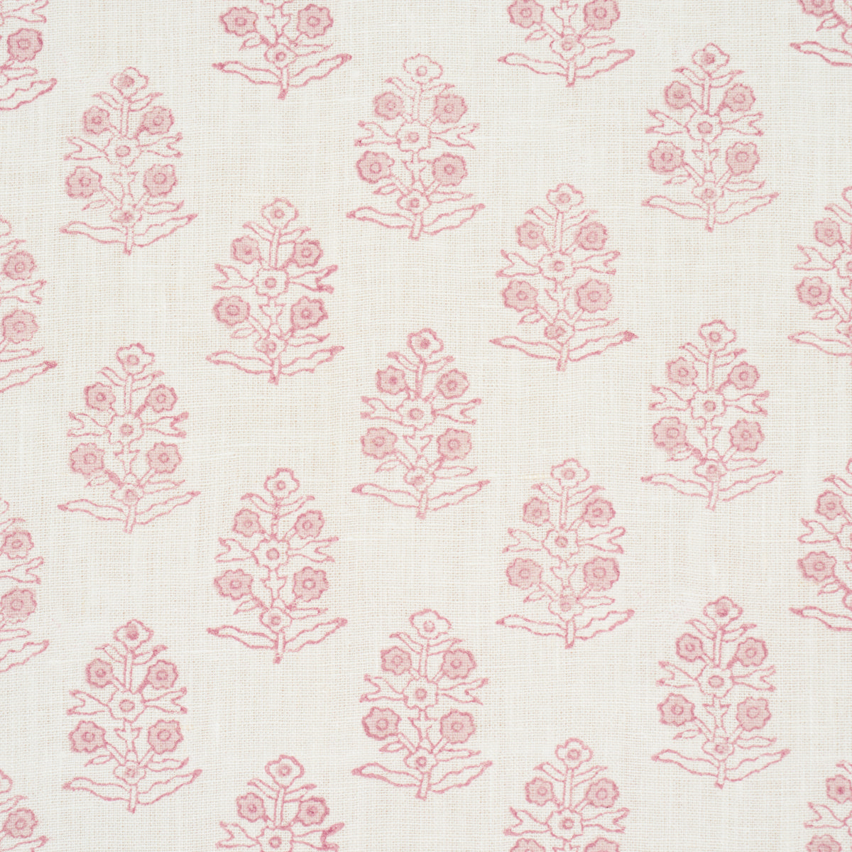 ADITI-HAND-BLOCKED-PRINT-BLUSH-SCHUMACHER-179365 - Schumacher Fabric