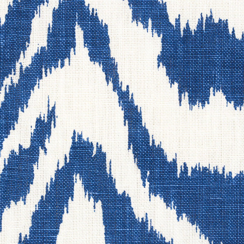 QUINCY-HAND-PRINT-BLUE-SCHUMACHER-179412 - Schumacher Fabric