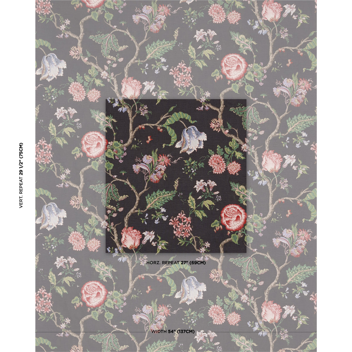 JOSEPHINE-NOIR-SCHUMACHER-179653 - Schumacher Fabric