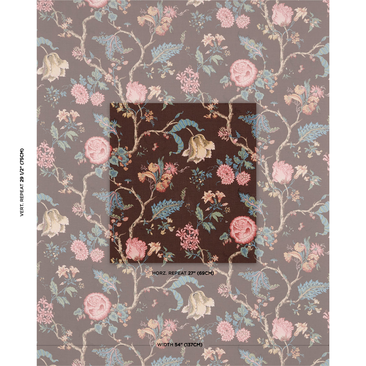 JOSEPHINE-CINNABAR-SCHUMACHER-179654 - Schumacher Tela
