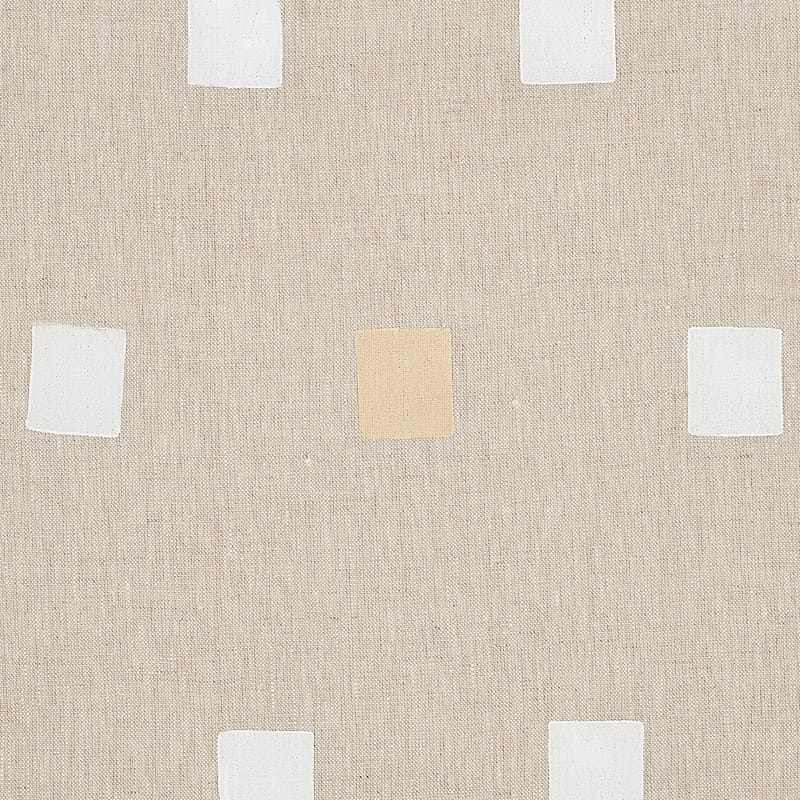 INKWELL-HAND-BLOCK-PRINT-NATURAL-SCHUMACHER-179920 - Schumacher Fabric