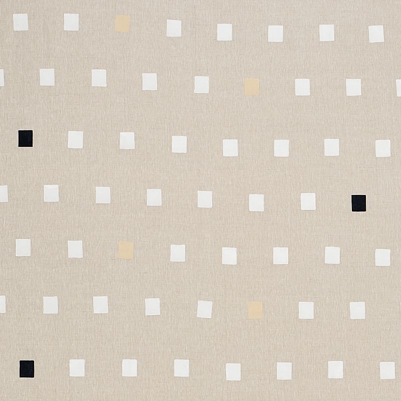INKWELL-HAND-BLOCK-PRINT-NATURAL-SCHUMACHER-179920 - Schumacher Fabric