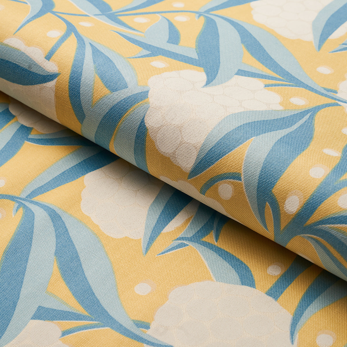 RUBUS-COTTON-LINEN-YELLOW-SCHUMACHER-180072 - Schumacher Fabric
