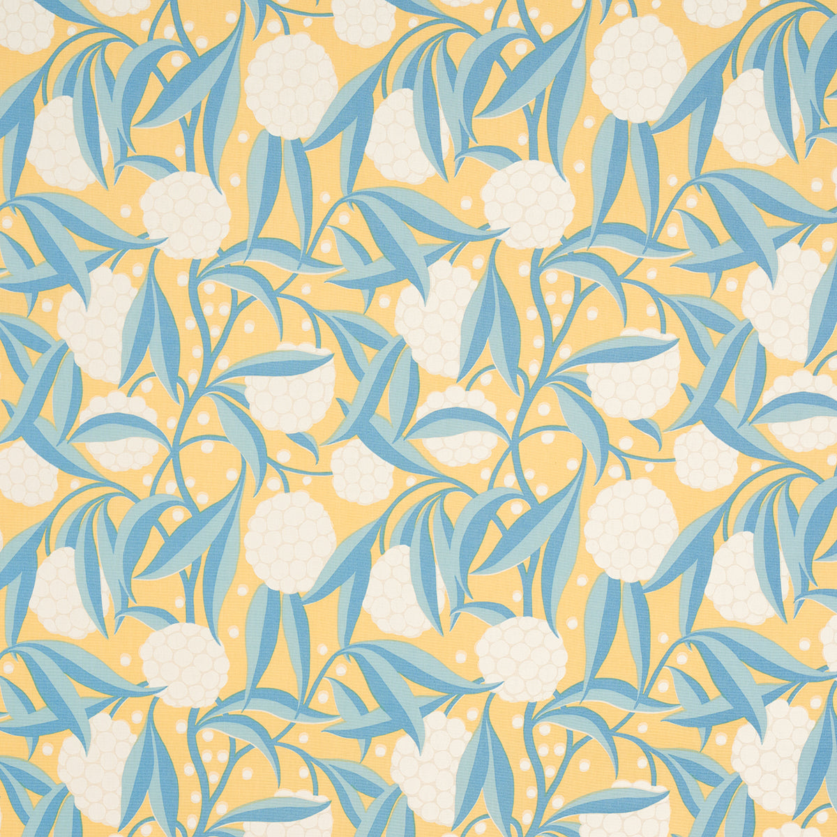 RUBUS-COTTON-LINEN-YELLOW-SCHUMACHER-180072 - Schumacher Fabric