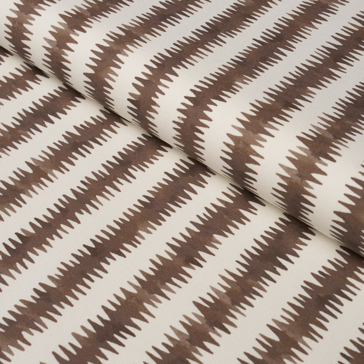 Cardiogram - Brown - Schumacher 180183 Fabric - Schumacher Fabric