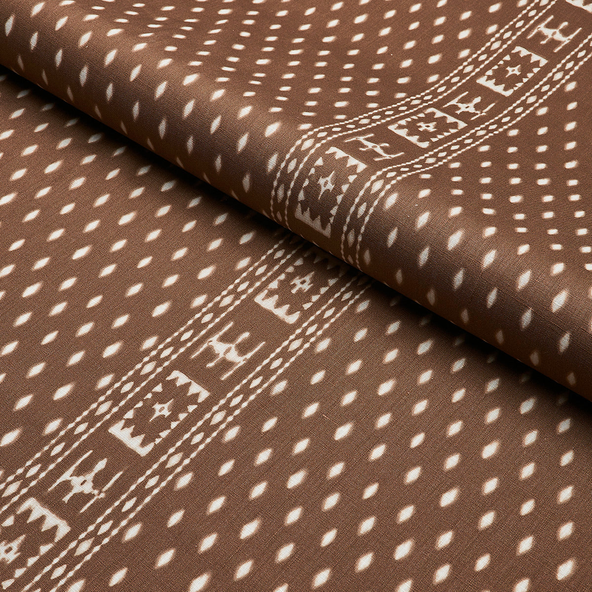 INDAH-BATIK-SEPIA-SCHUMACHER-180491 - Schumacher Fabric