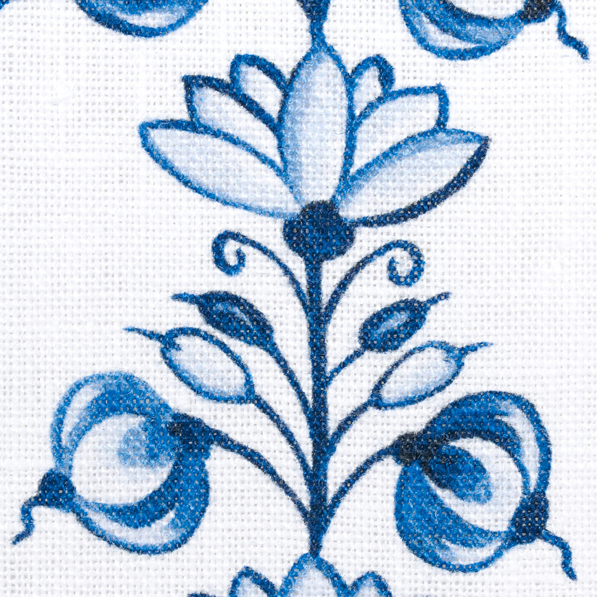 DELFT-STRIPE-CORNFLOWER-BLUE-SCHUMACHER-180660 - Schumacher Fabric