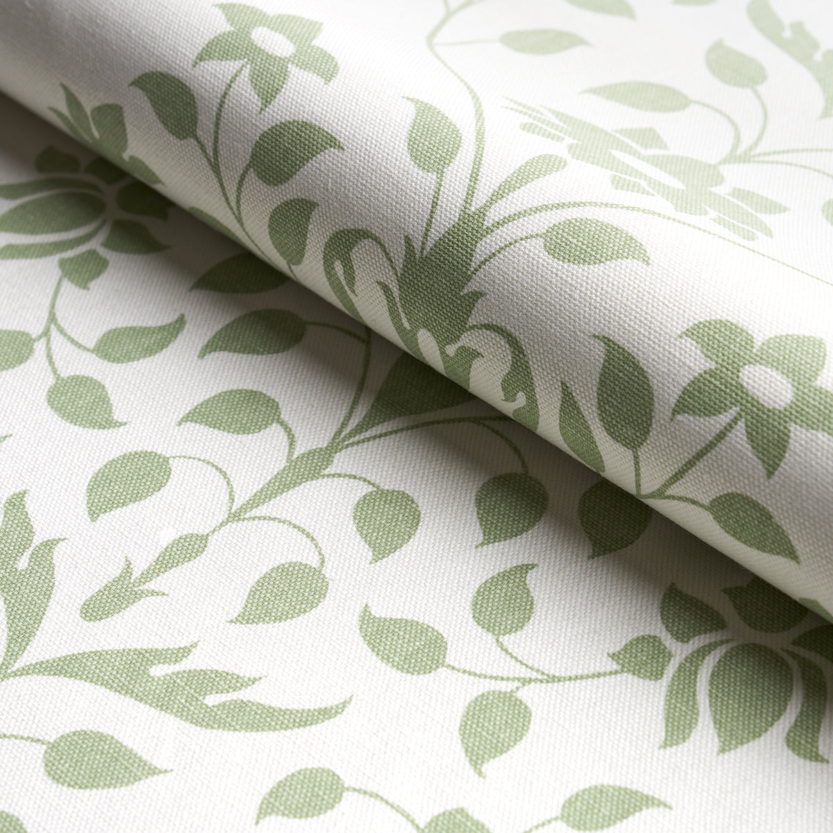 JAIPUR-MUGHAL-FLOWER-GREEN-SCHUMACHER-180680 - Schumacher Fabric