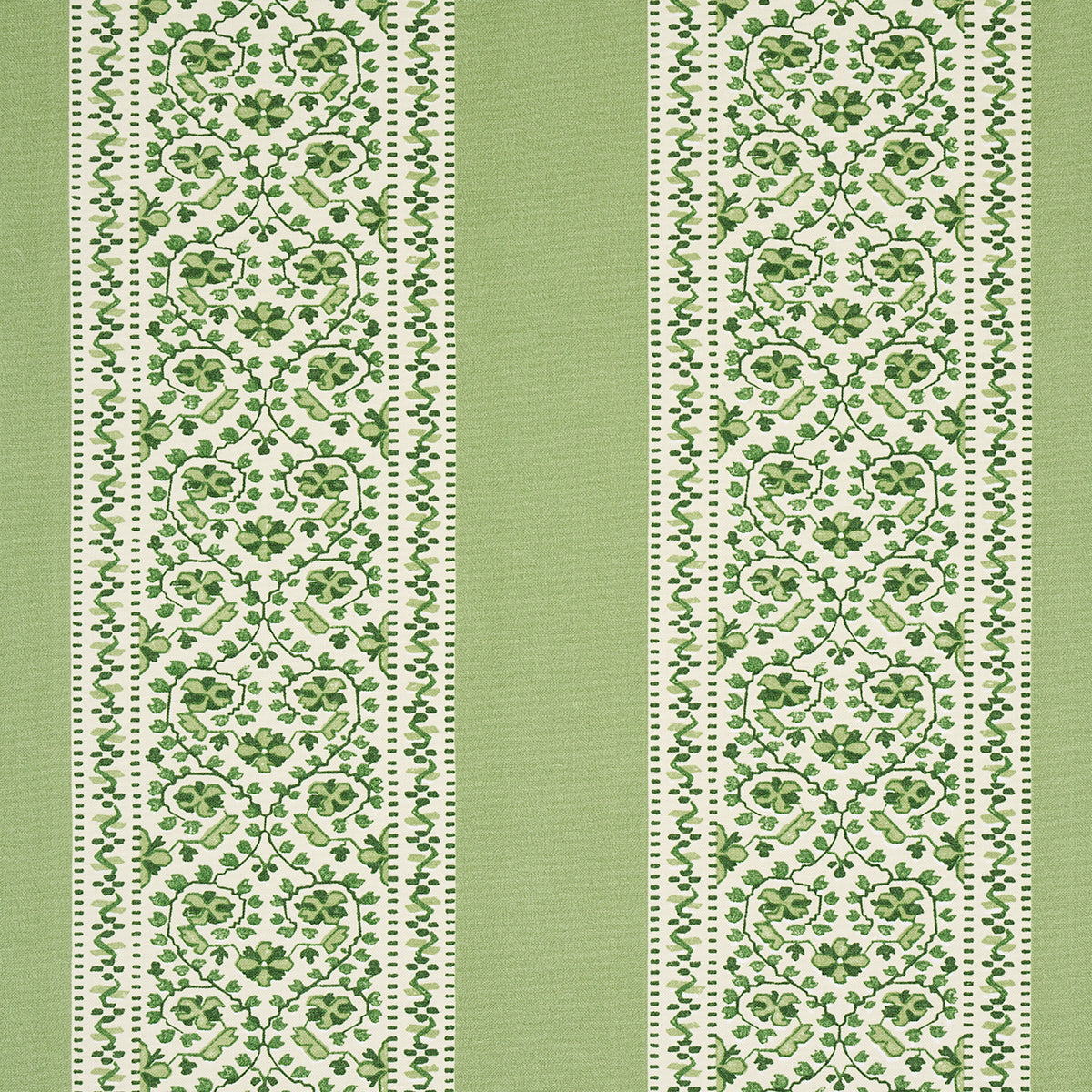 Jasmine Indoor/Outdoor - Leaf Green - Schumacher 180741 Fabric - Schumacher Fabric