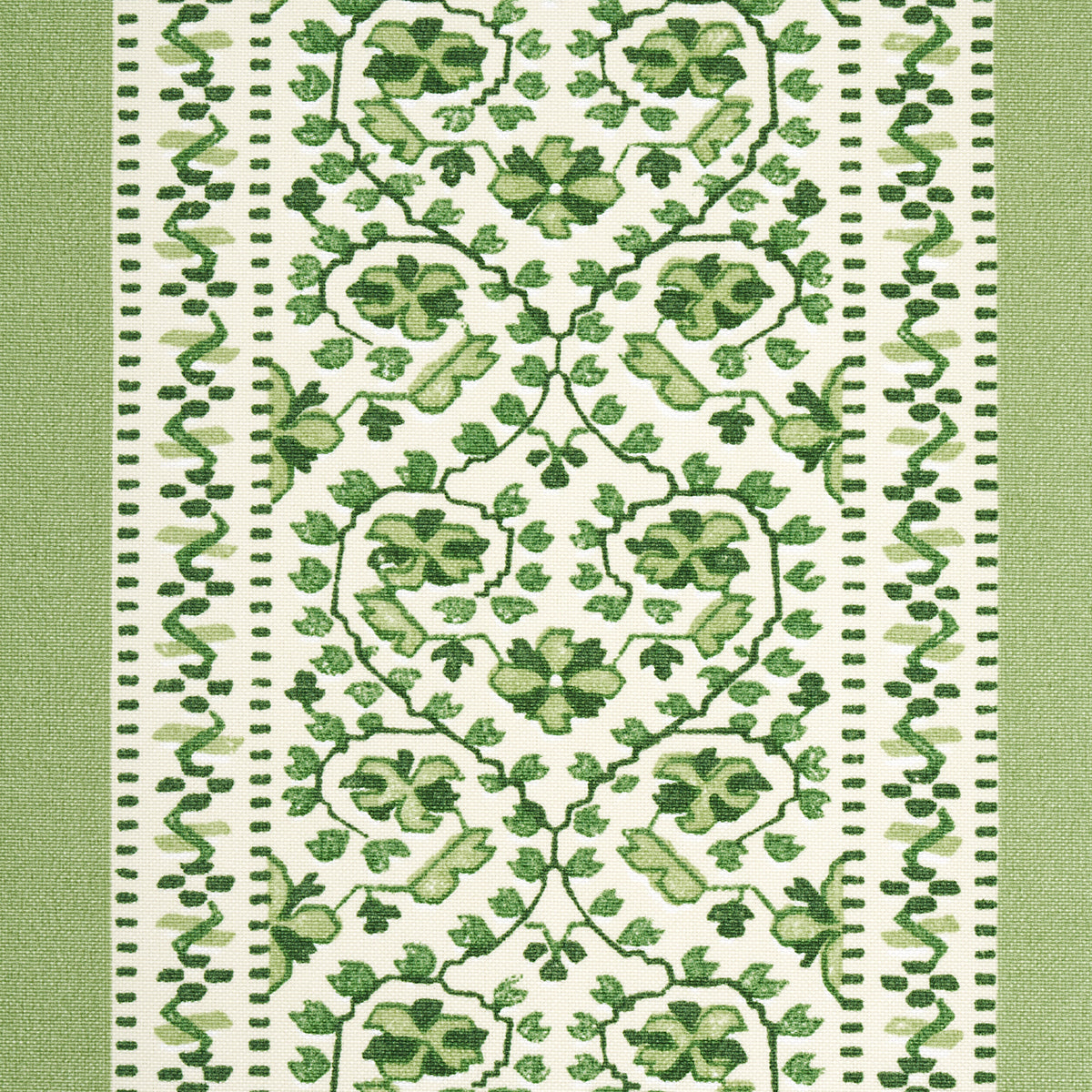 JASMINE-INDOOR-OUTDOOR-LEAF-GREEN-SCHUMACHER-180741 - Schumacher Fabric