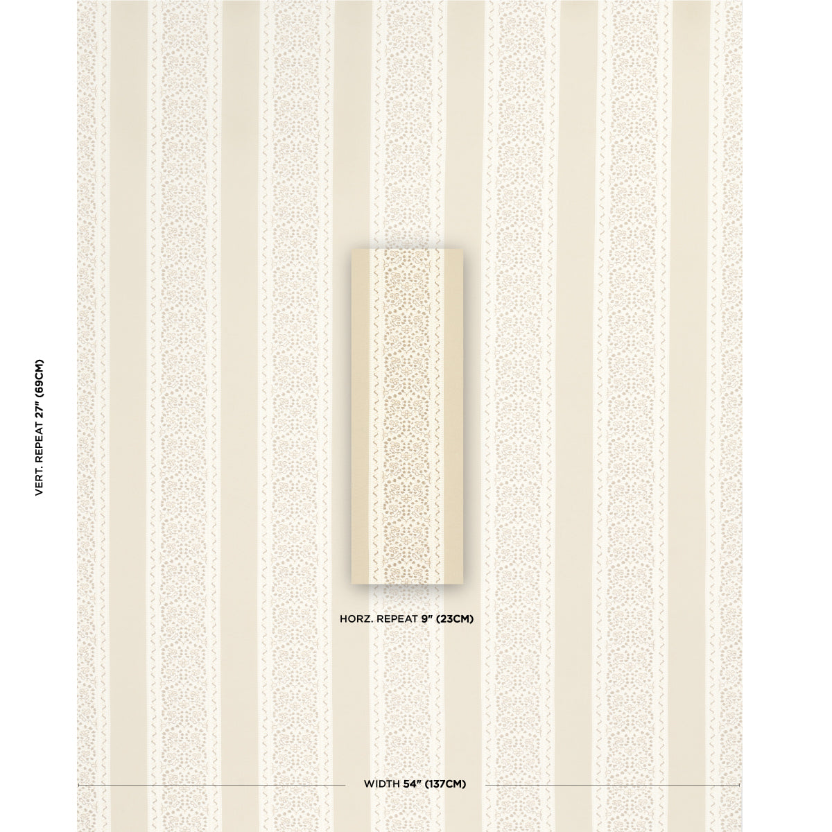 JASMINE-INDOOR-OUTDOOR-NEUTRAL-SCHUMACHER-180742 - Schumacher Fabric