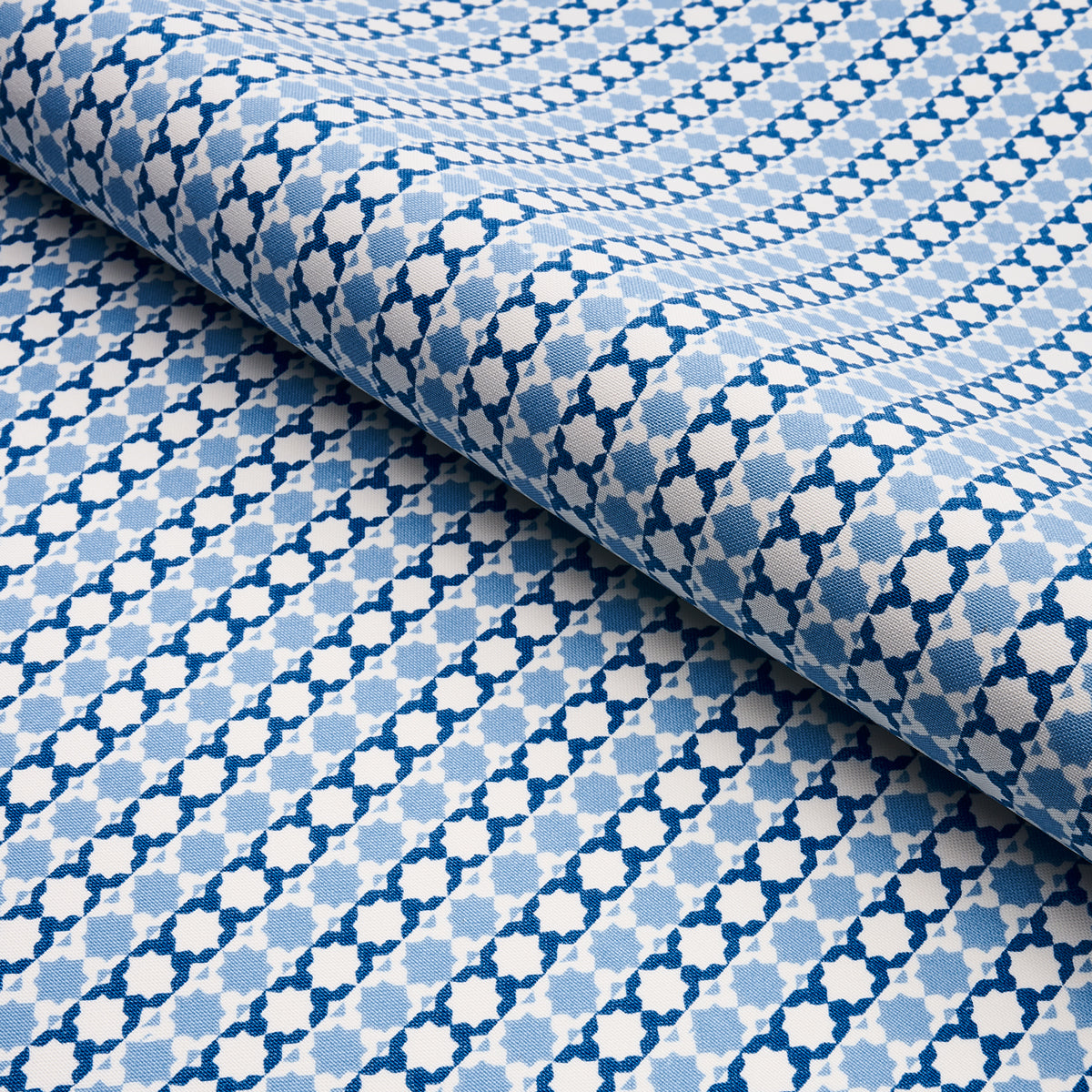 POSY-INDOOR-OUTDOOR-INDIGO-SCHUMACHER-180750 - Schumacher Fabric