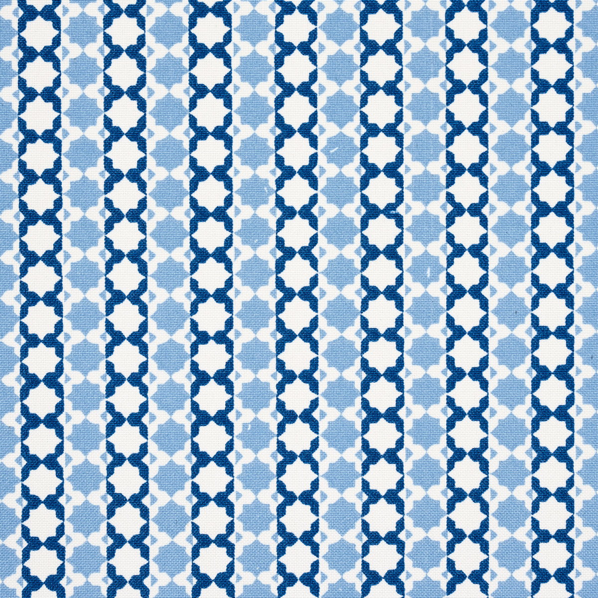 POSY-INDOOR-OUTDOOR-INDIGO-SCHUMACHER-180750 - Schumacher Fabric