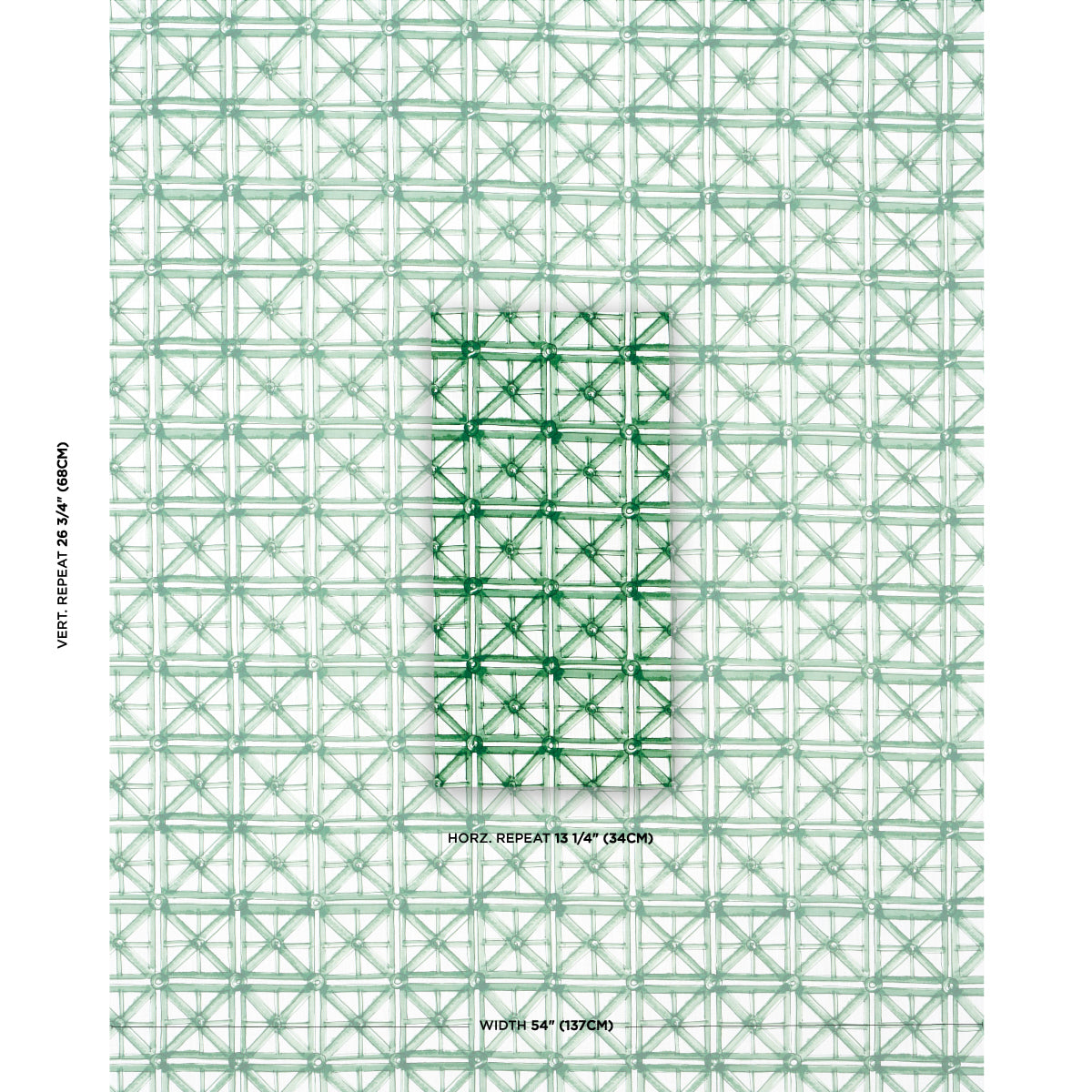 PORTAIL-FRANCAIS-INDOOR-OUTDOOR-EMERALD-SCHUMACHER-180771 - Schumacher Fabric