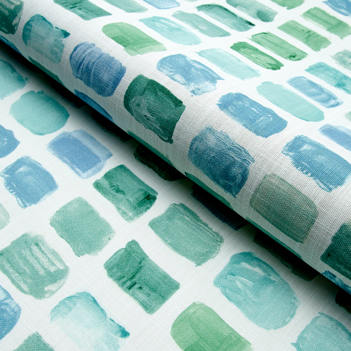 PALETTE-INDOOR-OUTDOOR-SEAGLASS-SCHUMACHER-180781 - Schumacher Fabric