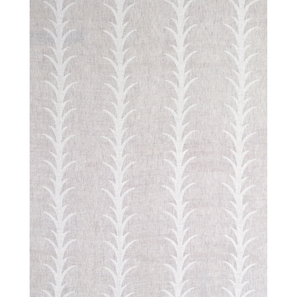 ACANTHUS-STRIPE-SHEER-CARBON-SCHUMACHER-180801 - Schumacher Fabric
