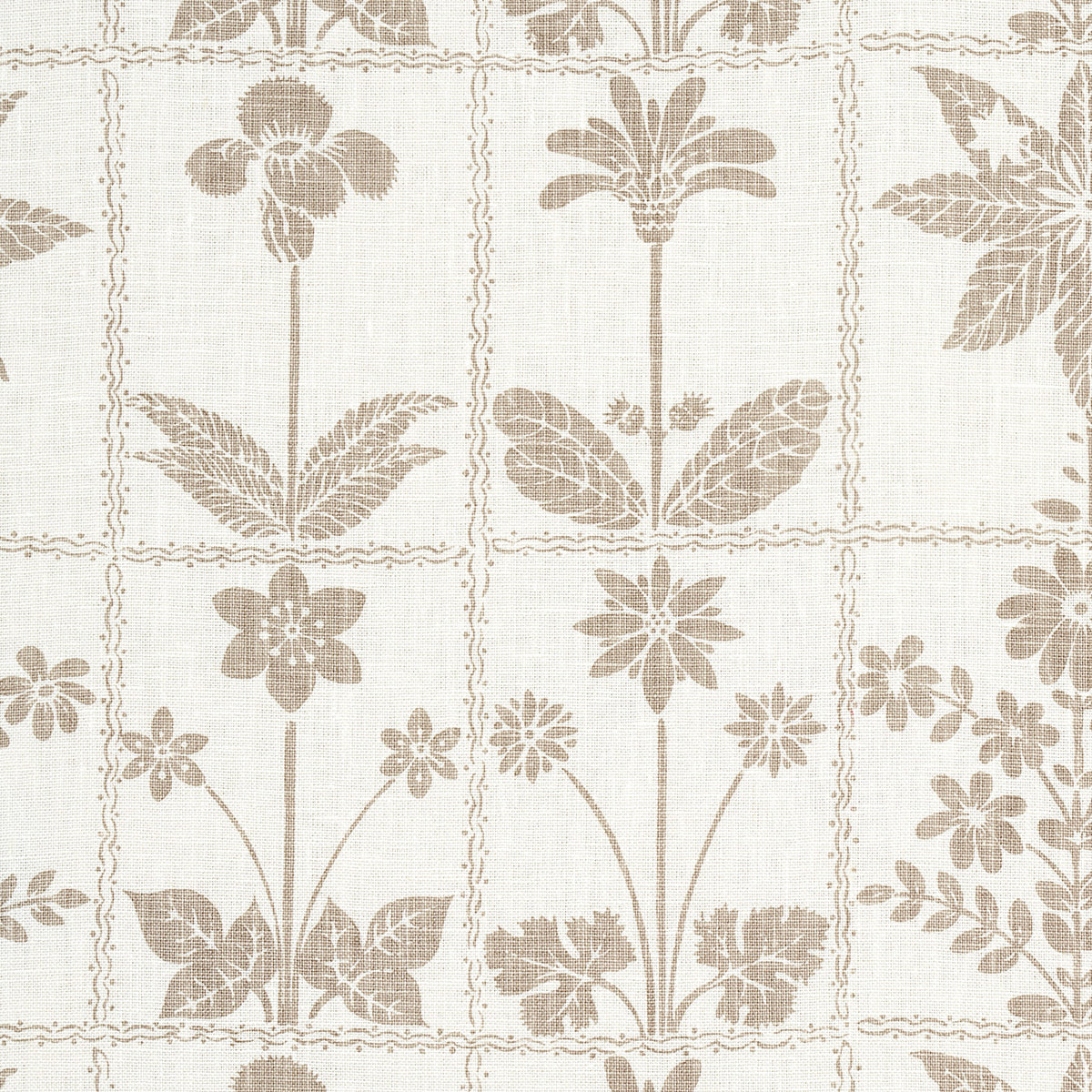 GEORGIA-WILDFLOWERS-NEUTRAL-SCHUMACHER-180891 - Schumacher Fabric