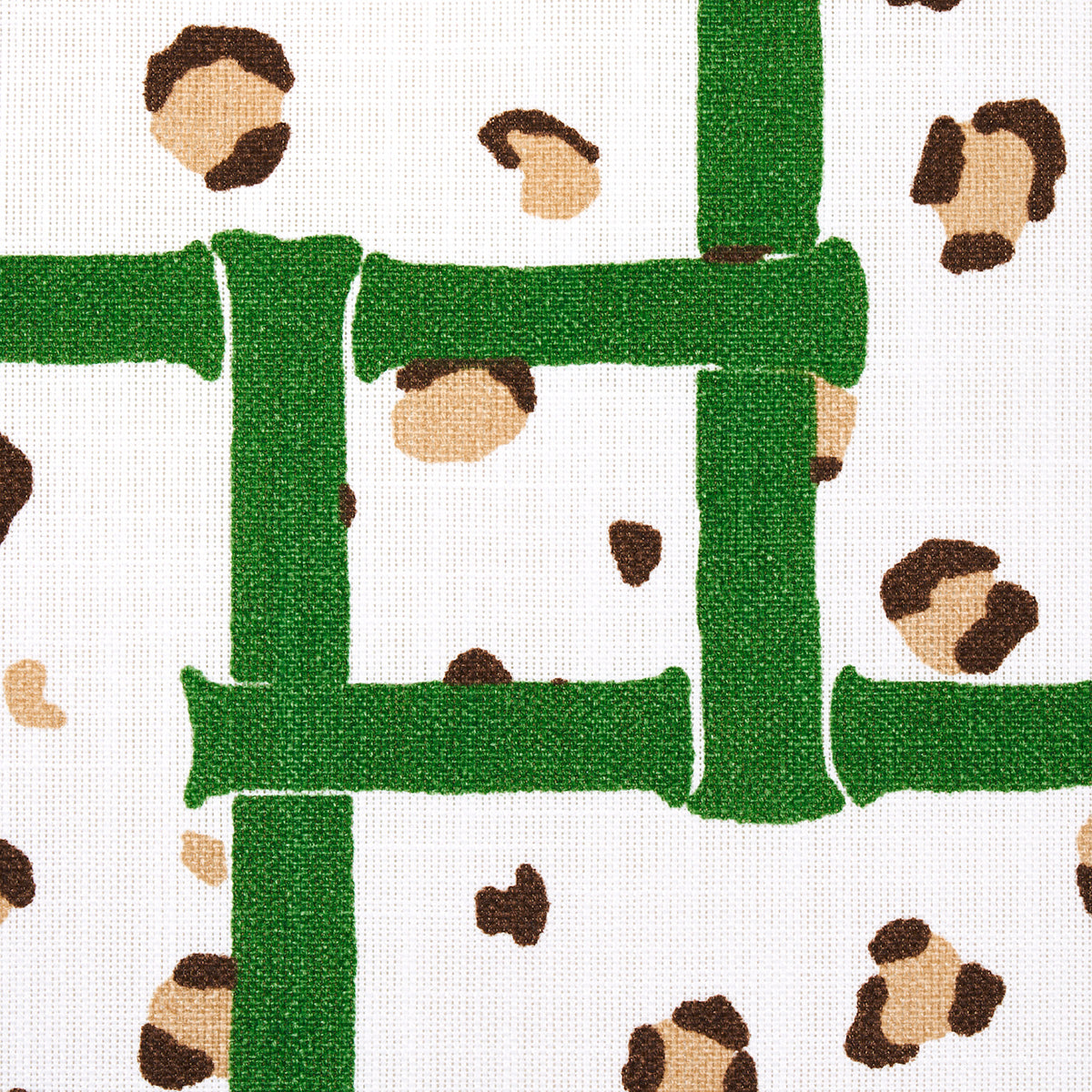 FANCY-BEAST-INDOOR-OUTDOOR-SAFARI-GREEN-SCHUMACHER-180950 - Schumacher Fabric