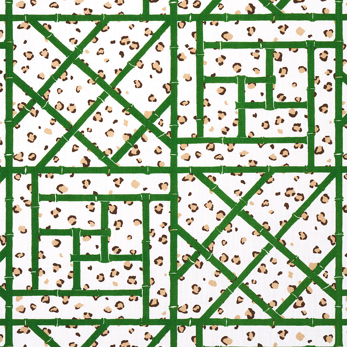 FANCY-BEAST-INDOOR-OUTDOOR-SAFARI-GREEN-SCHUMACHER-180950 - Schumacher Fabric