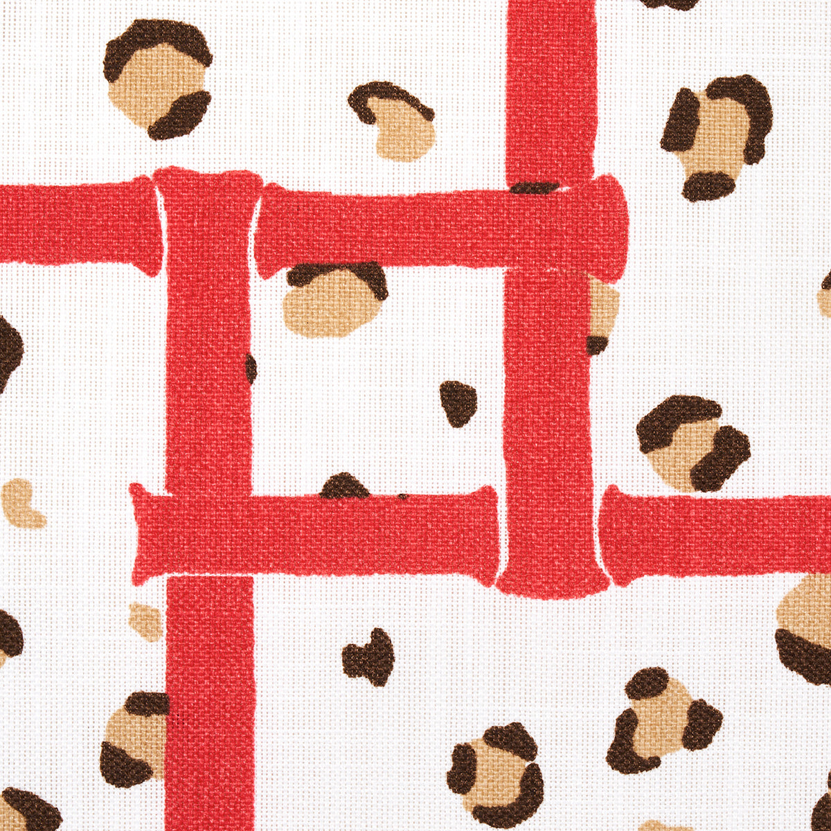 FANCY-BEAST-INDOOR-OUTDOOR-CORAL-CHEETAH-SCHUMACHER-180952 - Schumacher Fabric