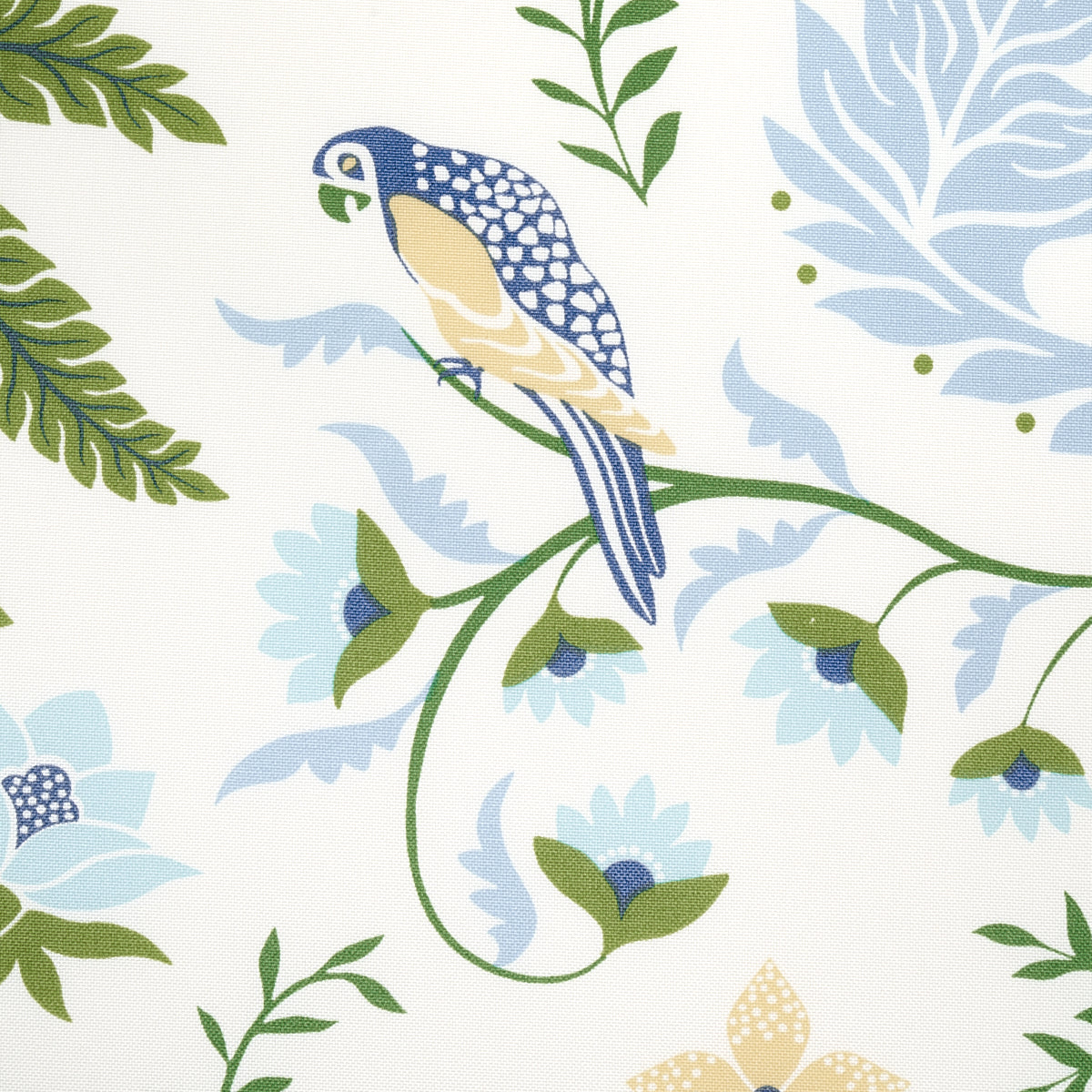 ISLAND-PALM-INDOOR-OUTDOOR-BLUE-GREEN-SCHUMACHER-180980 - Schumacher Fabric