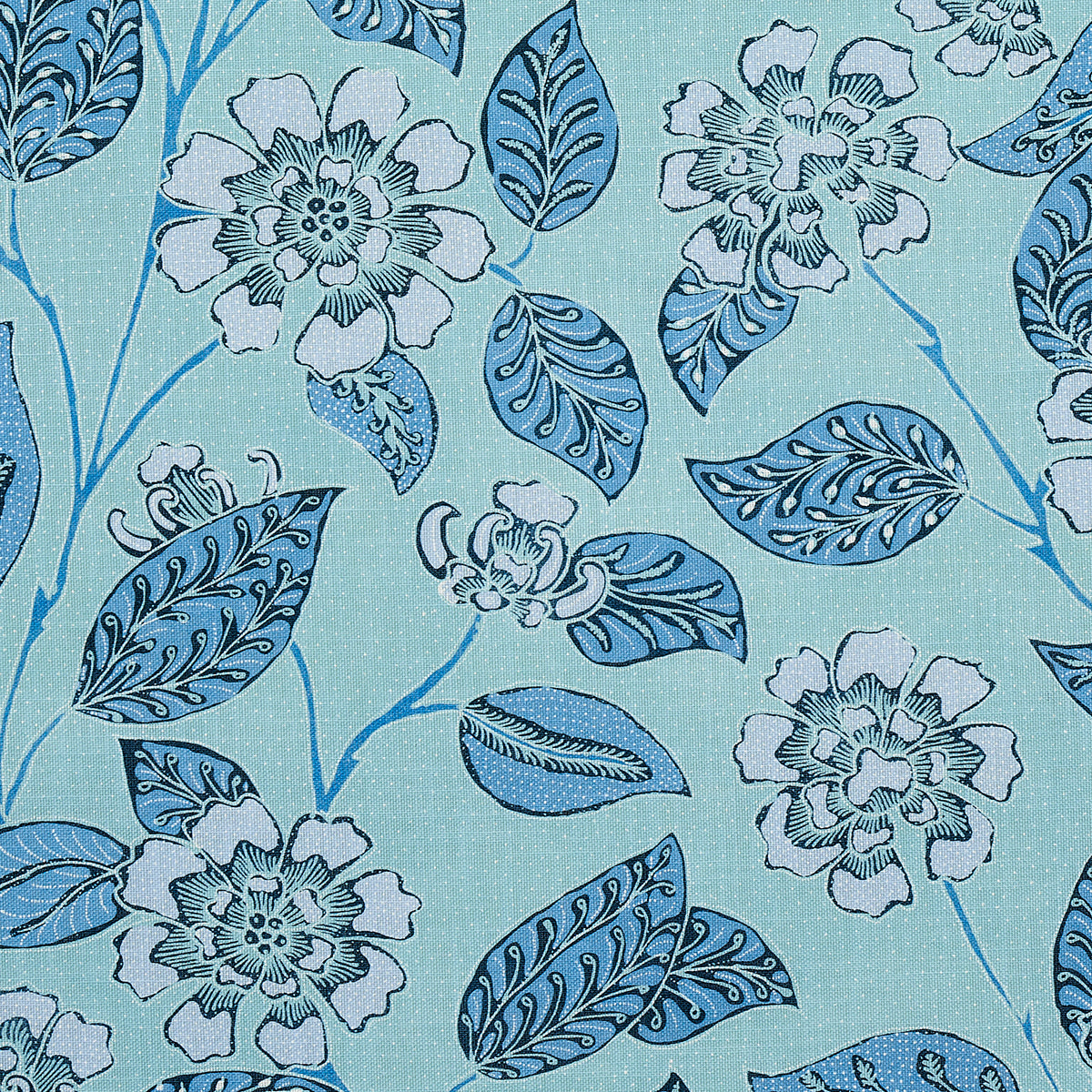 KAVA-CAY-INDOOR-OUTDOOR-BLUES-SCHUMACHER-181001 - Schumacher Fabric