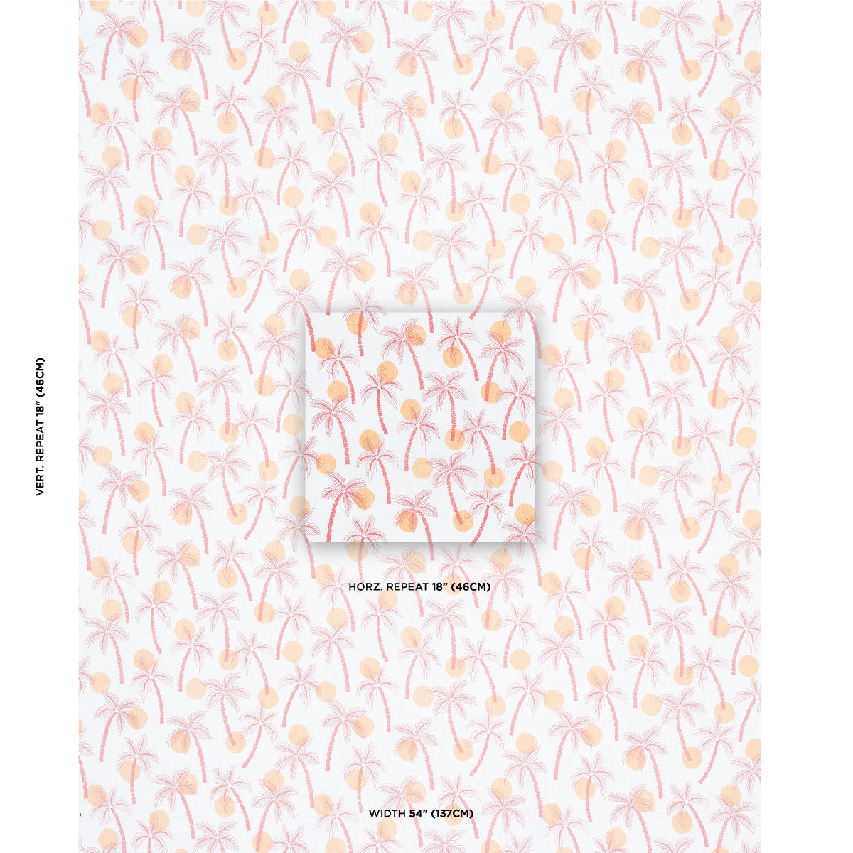 CLARABELLA-PALM-INDOOR-OUTDOOR-CITRUS-SCHUMACHER-181010 - Schumacher Fabric