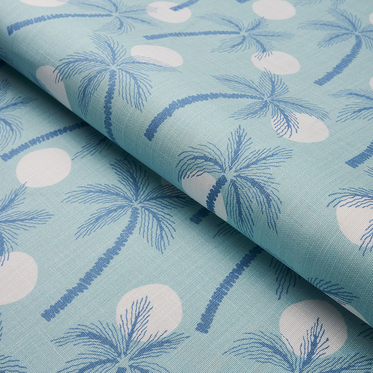 CLARABELLA-PALM-INDOOR-OUTDOOR-POOL-SCHUMACHER-181012 - Schumacher Fabric