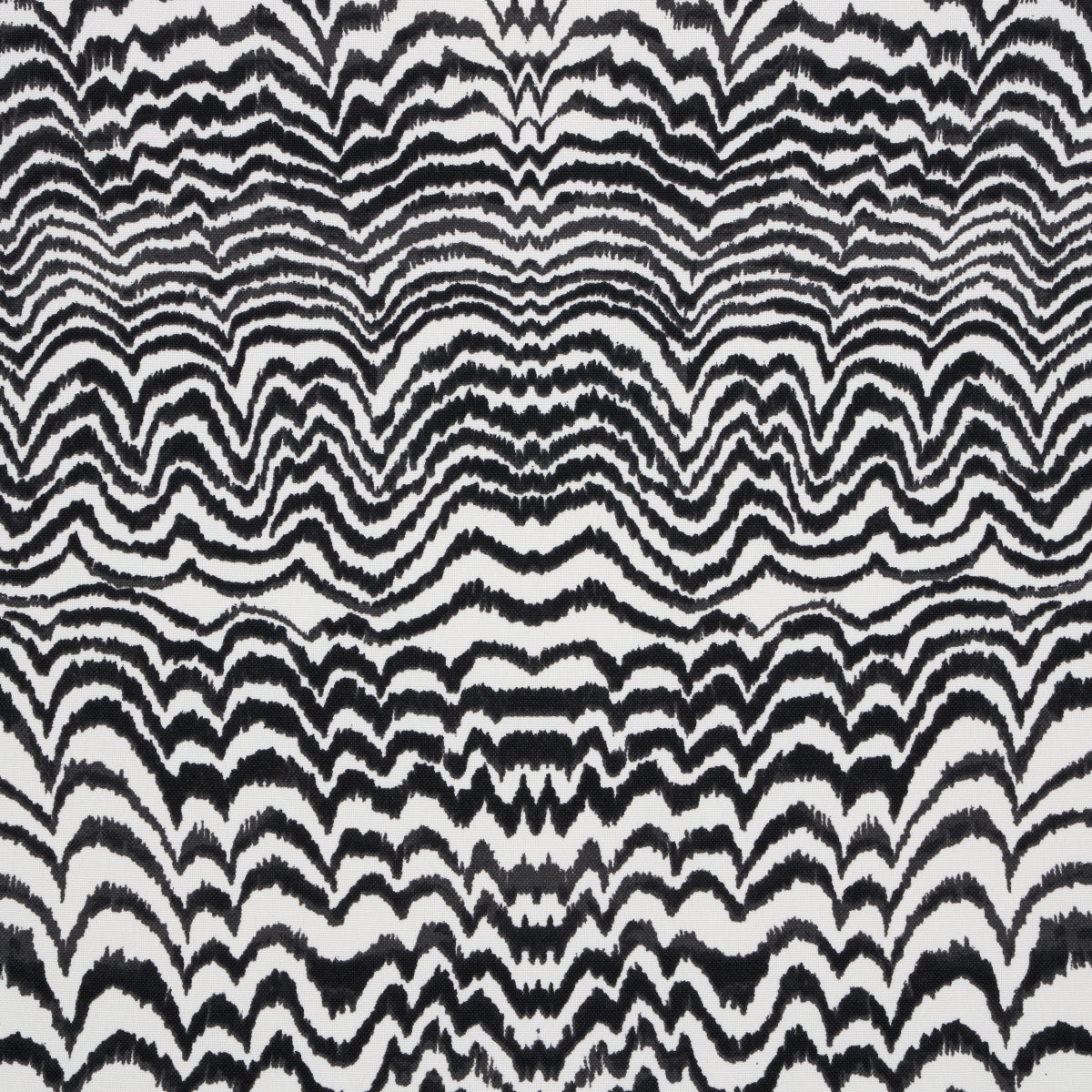 INK-WAVE-PRINT-INDOOR-OUTDOOR-BLACK-SCHUMACHER-181052 - Schumacher Fabric