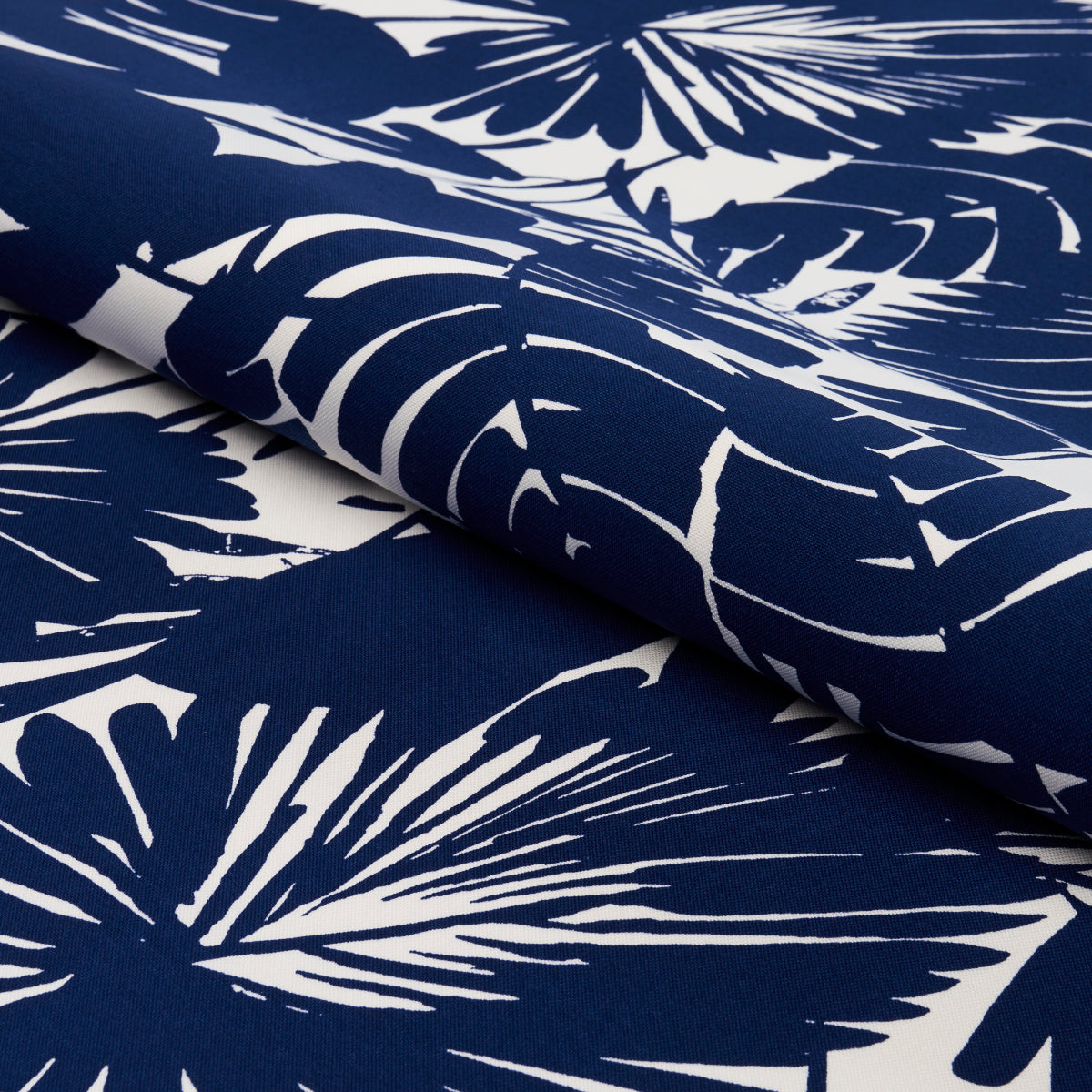 PALISADES-PALM-INDOOR-OUTDOOR-INDIGO-SCHUMACHER-181070 - Schumacher Tela