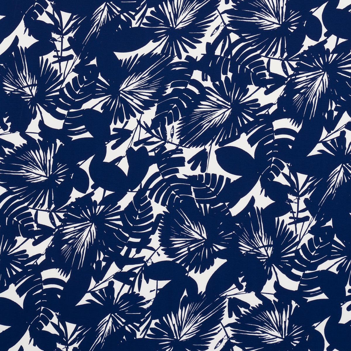 PALISADES-PALM-INDOOR-OUTDOOR-INDIGO-SCHUMACHER-181070 - Schumacher Tela