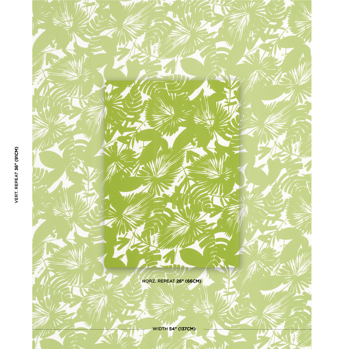 PALISADES-PALM-INDOOR-OUTDOOR-FERN-SCHUMACHER-181071 - Schumacher Fabric