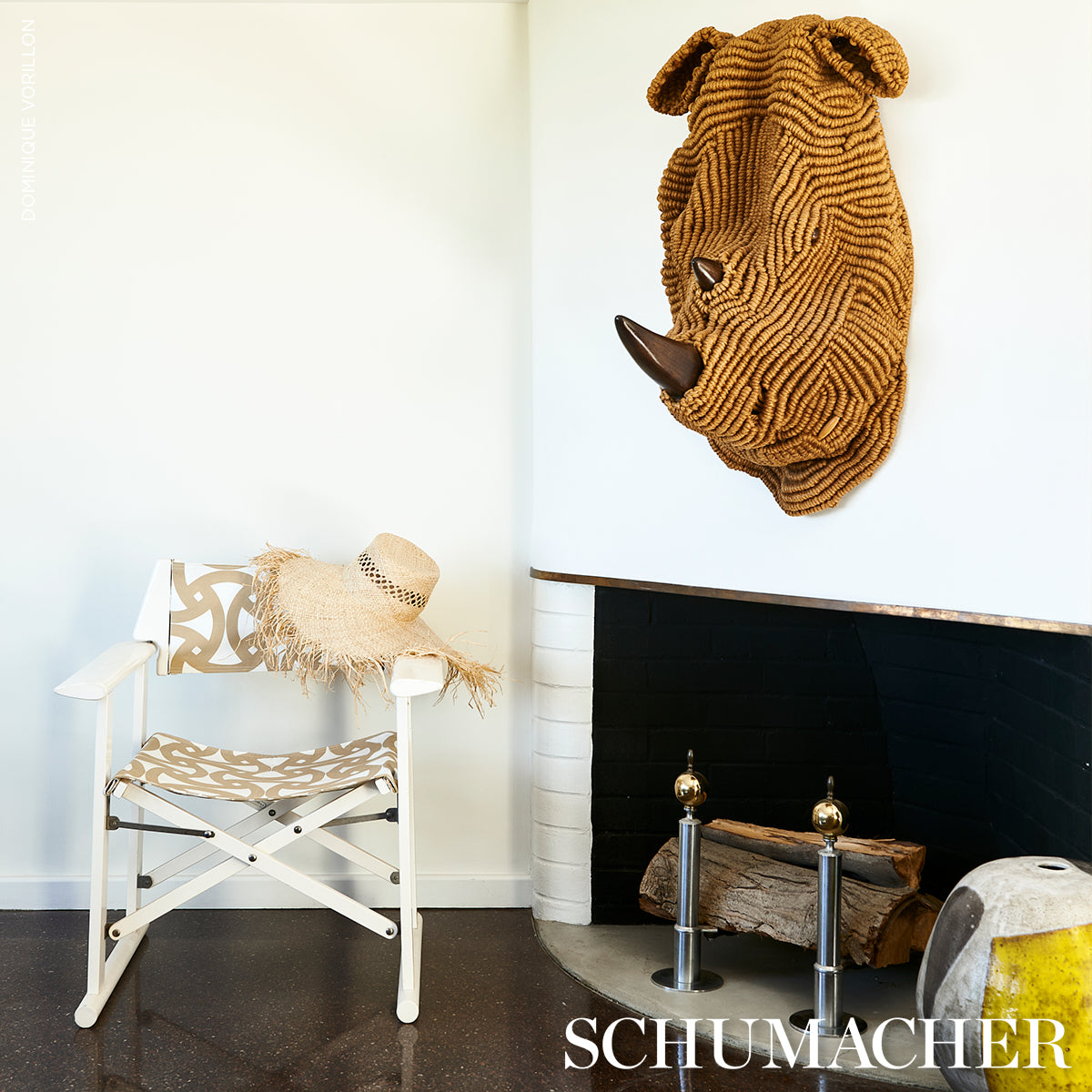 SANTORINI-PRINT-INDOOR-OUTDOOR-DESERT-SCHUMACHER-181080 - Schumacher Fabric