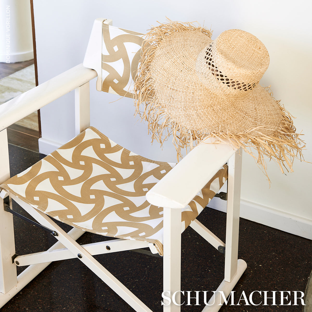 SANTORINI-PRINT-INDOOR-OUTDOOR-DESERT-SCHUMACHER-181080 - Schumacher Fabric