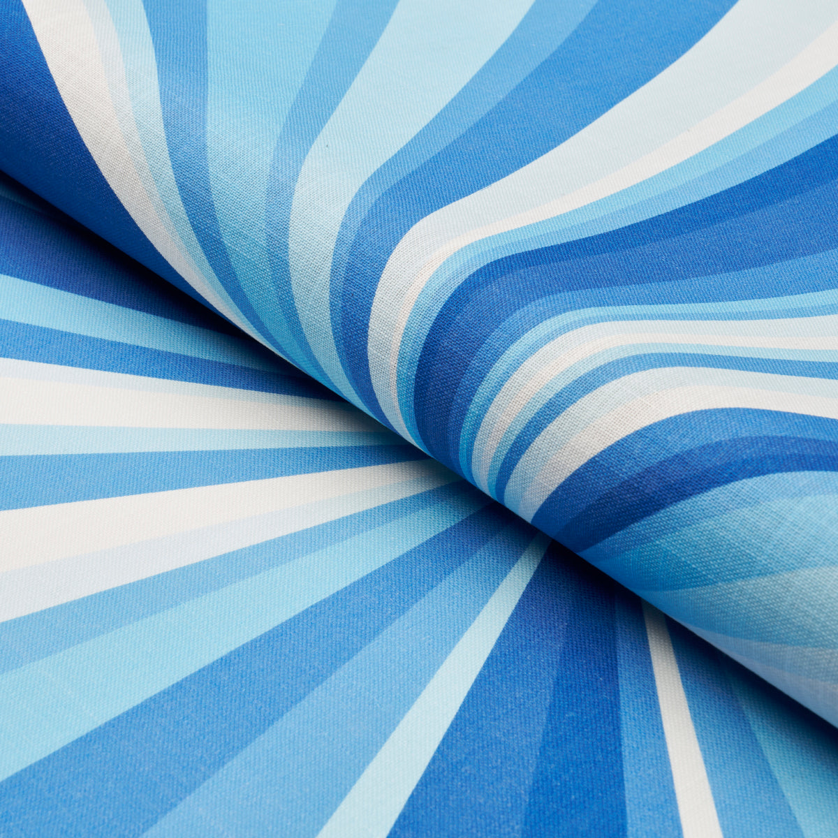 SUNBEAM-PRINT-INDOOR-OUTDOOR-PANEL-HORIZON-BLUE-SCHUMACHER-181090 - Schumacher Fabric