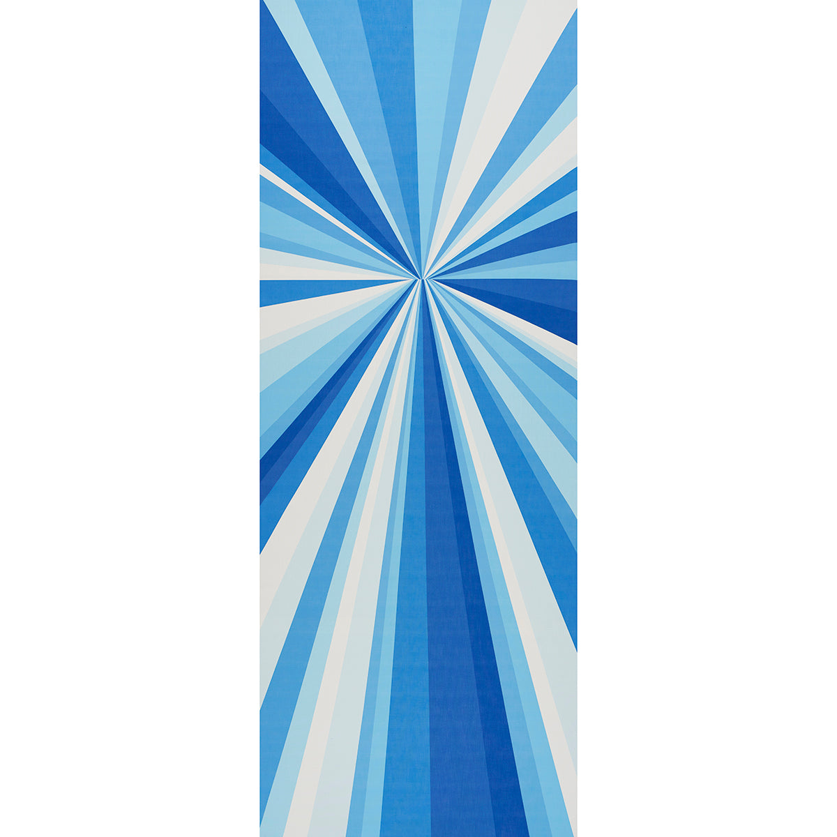 SUNBEAM-PRINT-INDOOR-OUTDOOR-PANEL-HORIZON-BLUE-SCHUMACHER-181090 - Schumacher Fabric