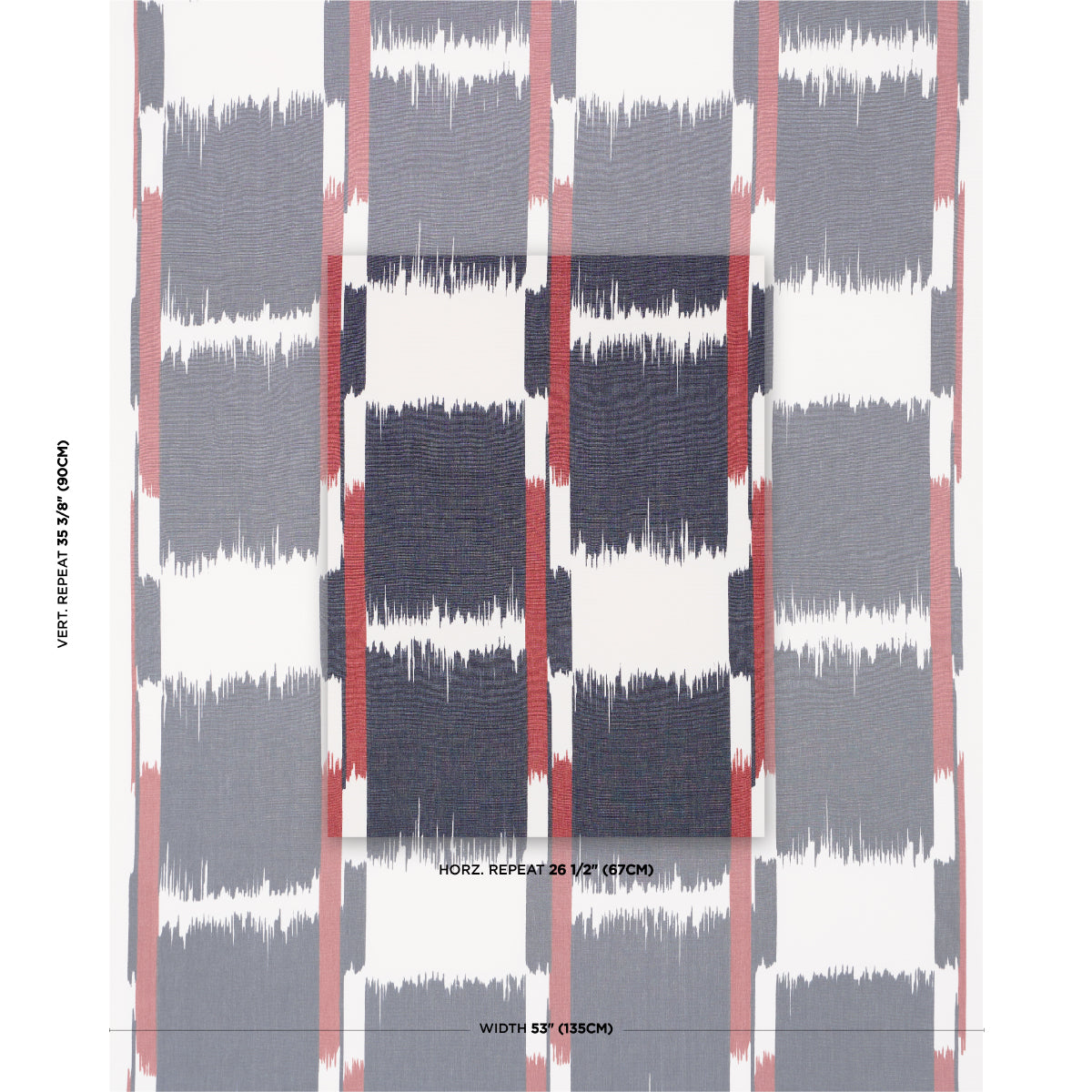 TUZLA-INDIGO-SCHUMACHER-181281 - Schumacher Fabric