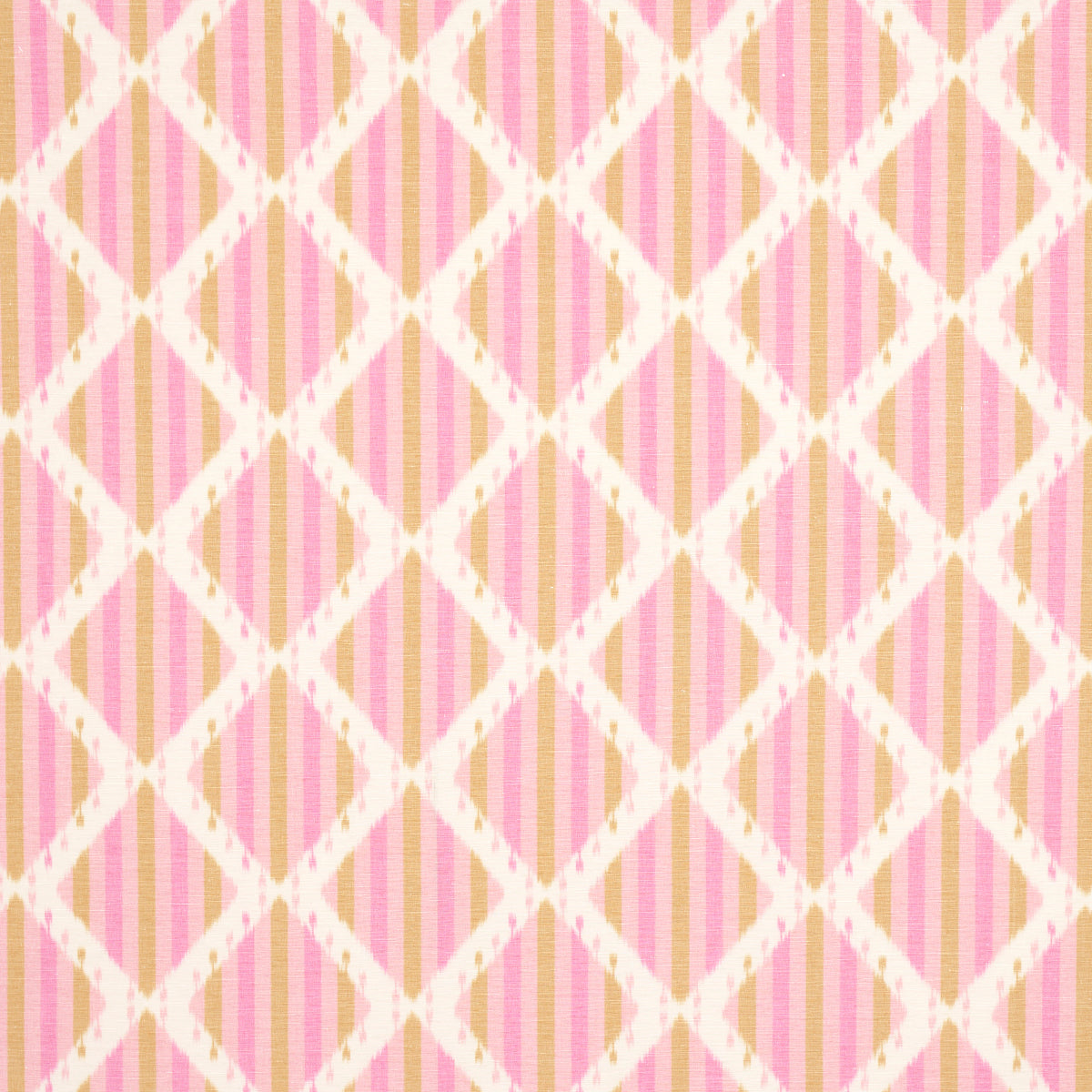 KAI-STRIPED-IKAT-PINK-SCHUMACHER-181292 - Schumacher Fabric