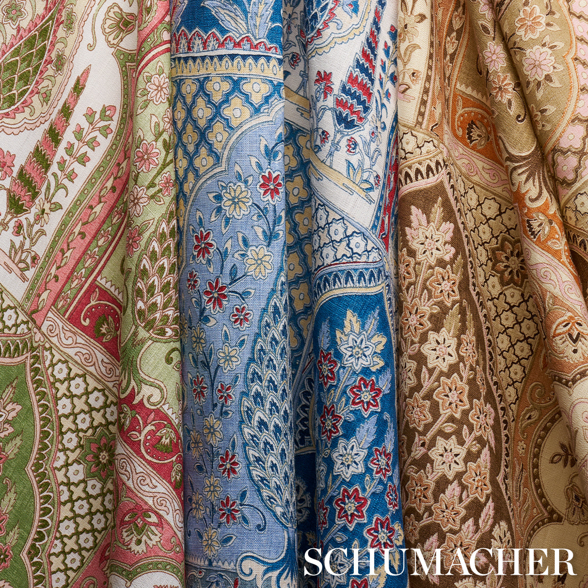 BARRA-PALACE-BROWN-SPICE-SCHUMACHER-181310 - Schumacher Tela