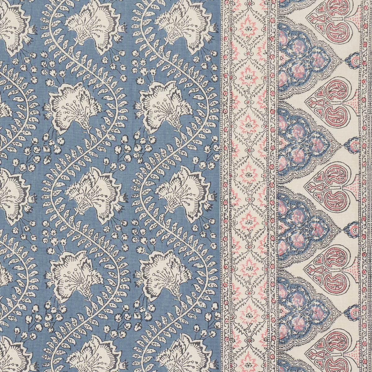 Tombay - Delft - Schumacher 181340 Fabric - Schumacher Fabric