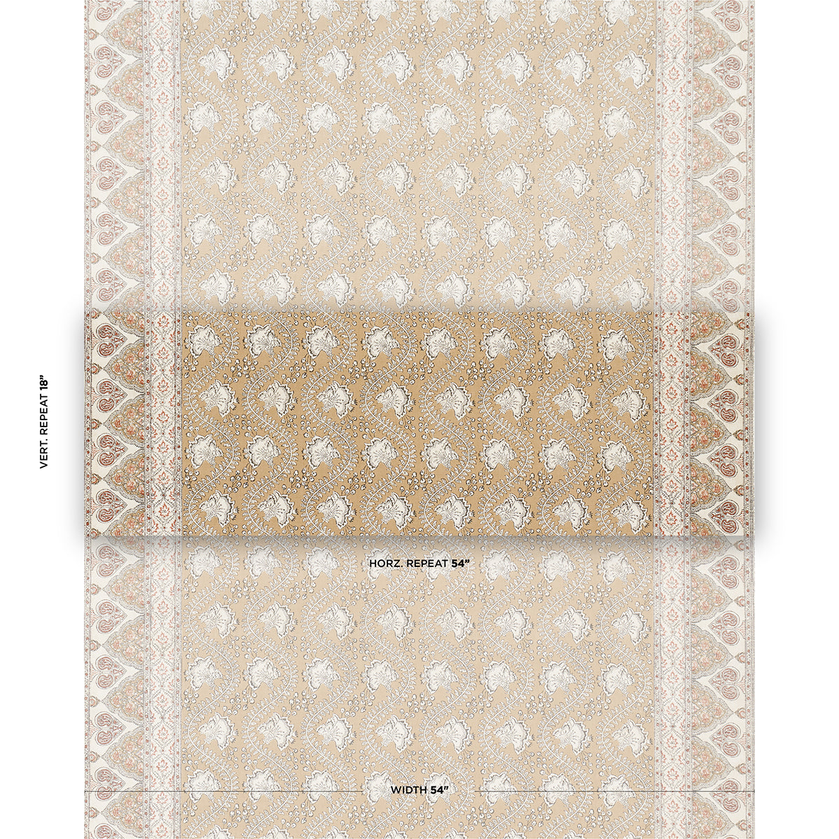 TOMBAY-OCHRE-SCHUMACHER-181342 - Schumacher Fabric