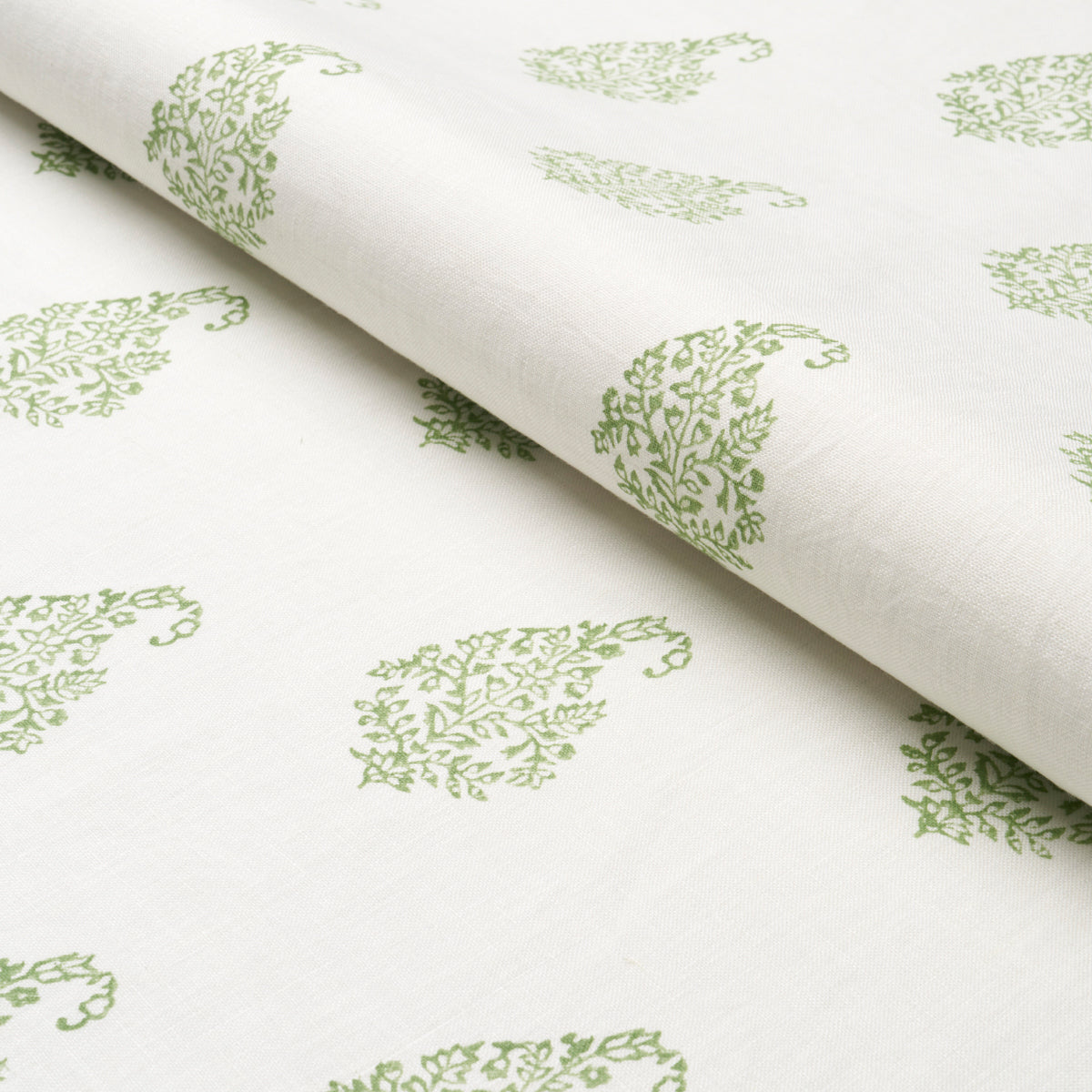 KERALA-PAISLEY-LEAF-SCHUMACHER-181351 - Schumacher Fabric