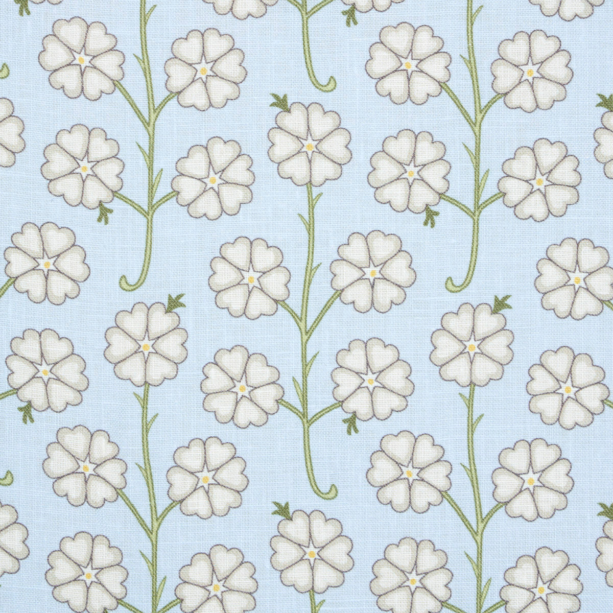 GARDENIA-EGG-BLUE-SCHUMACHER-181400 - Schumacher Fabric