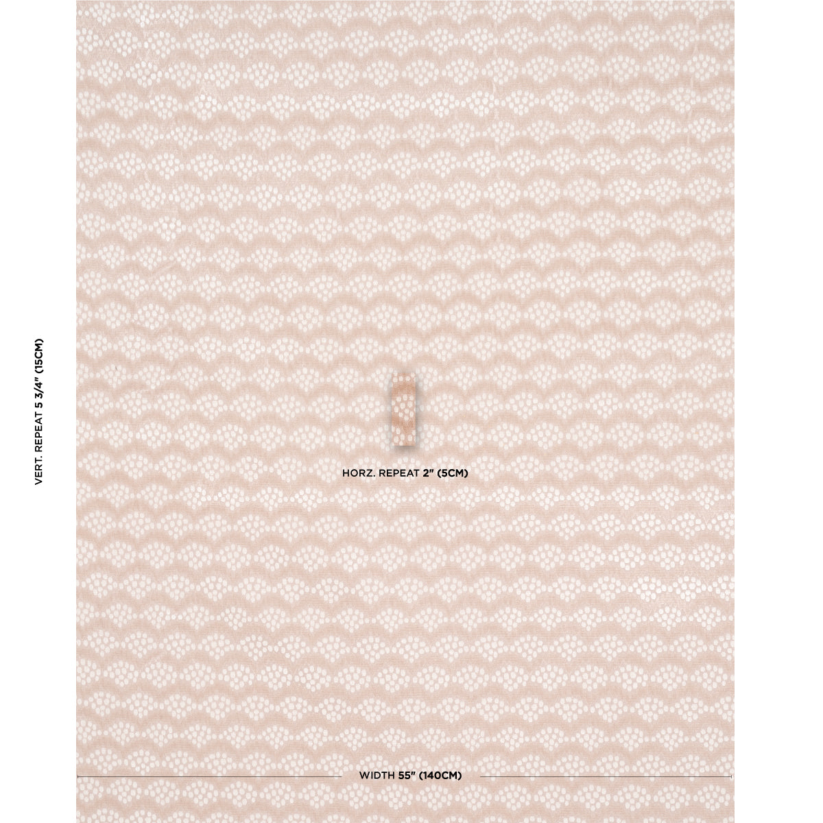 POLLEN-CUT-VELVET-SOFT-CLAY-SCHUMACHER-181422 - Schumacher Tela