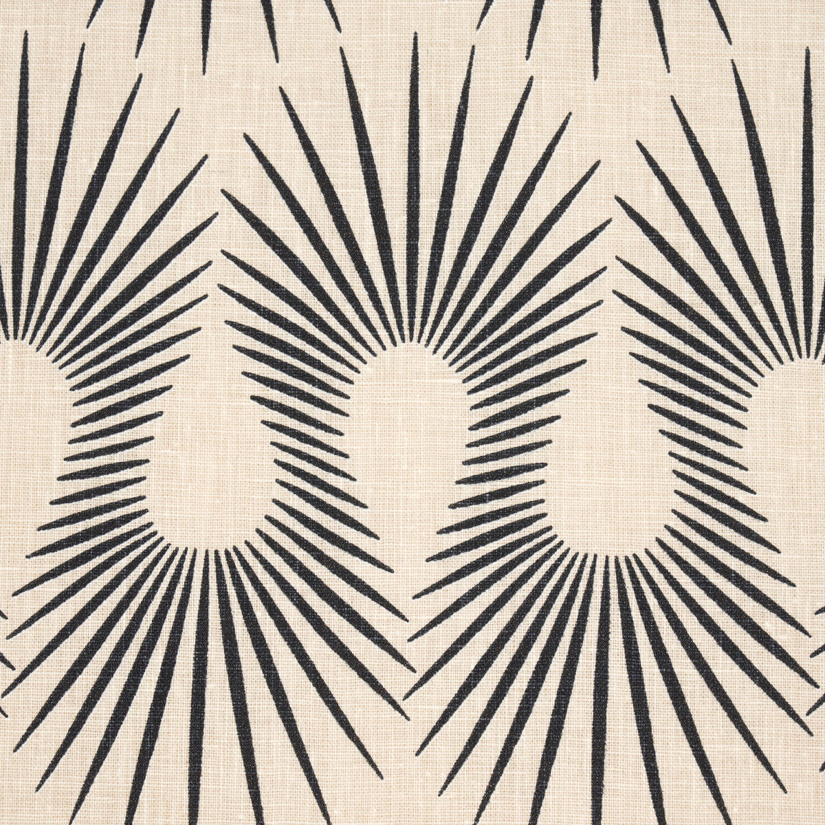 Hedgehog - Putty Black - Schumacher 181452 Fabric - Schumacher Fabric