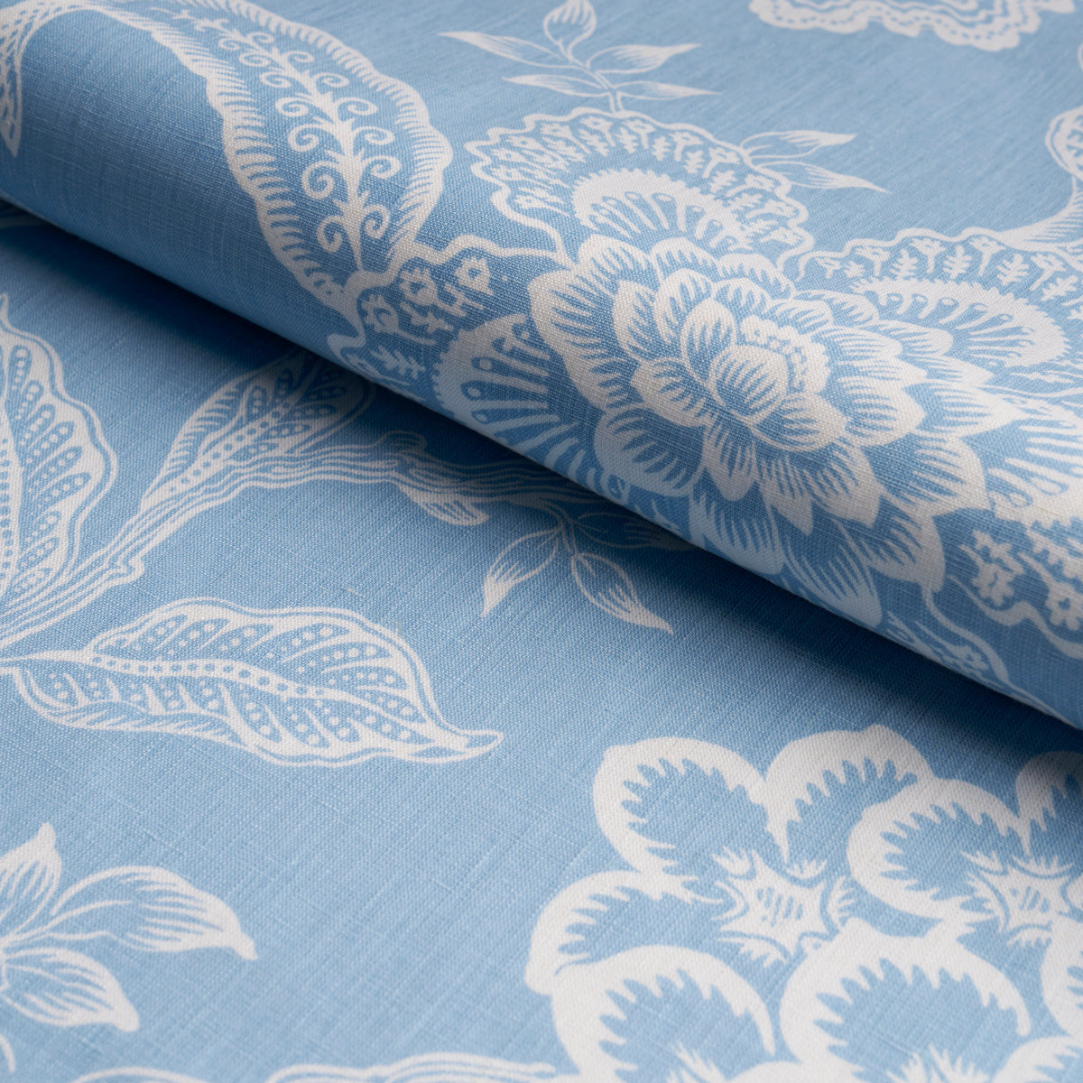 HOTHOUSE-FLOWERS-SILHOUETTE-BLISS-BLUE-SCHUMACHER-181481 - Schumacher Fabric