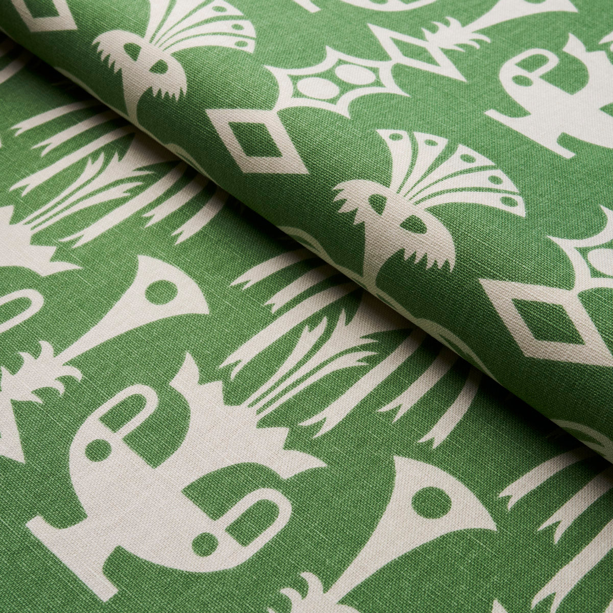 FOUNTAIN-GRASS-GREEN-SCHUMACHER-181500 - Schumacher Fabric