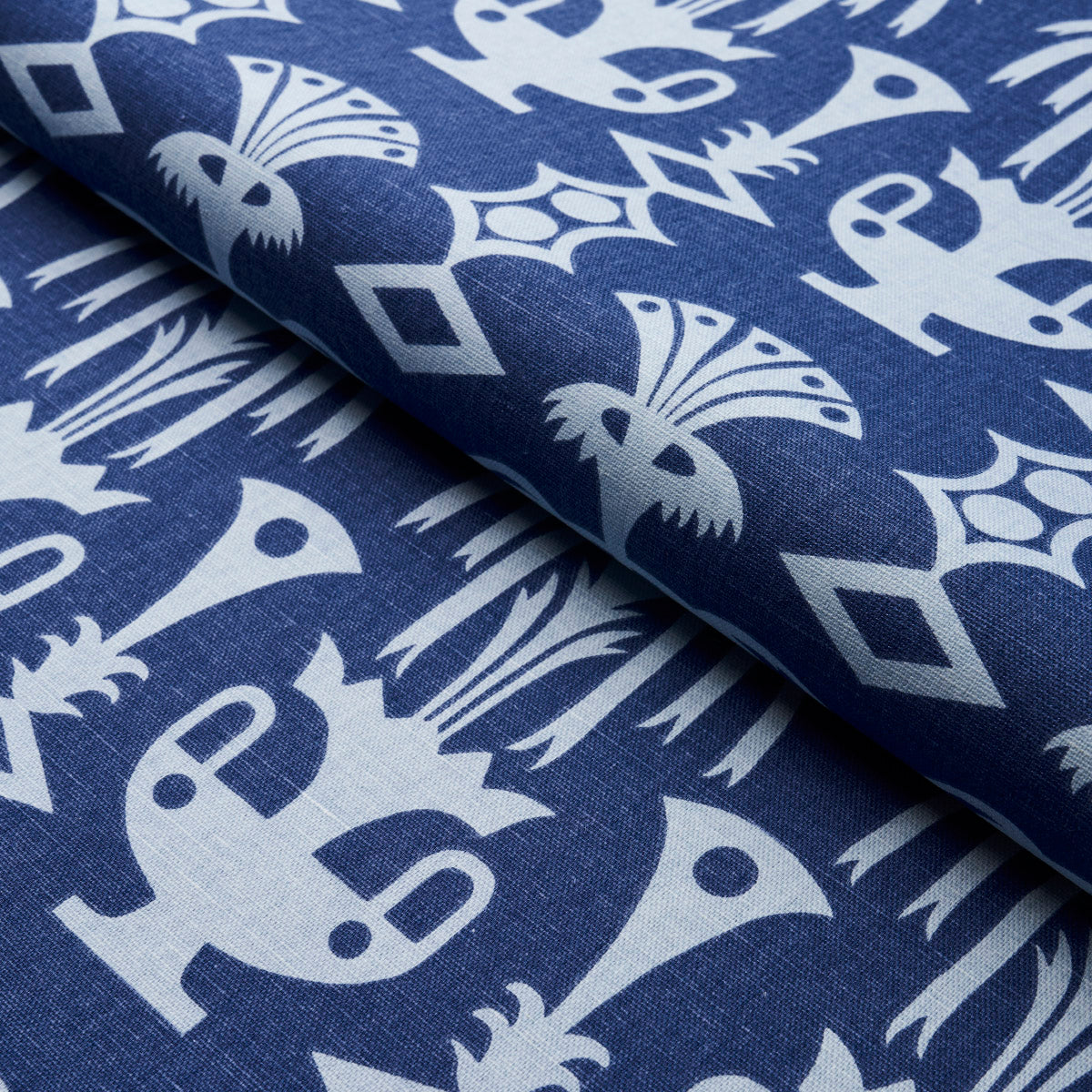 FOUNTAIN-GRASS-BLUES-SCHUMACHER-181501 - Schumacher Fabric