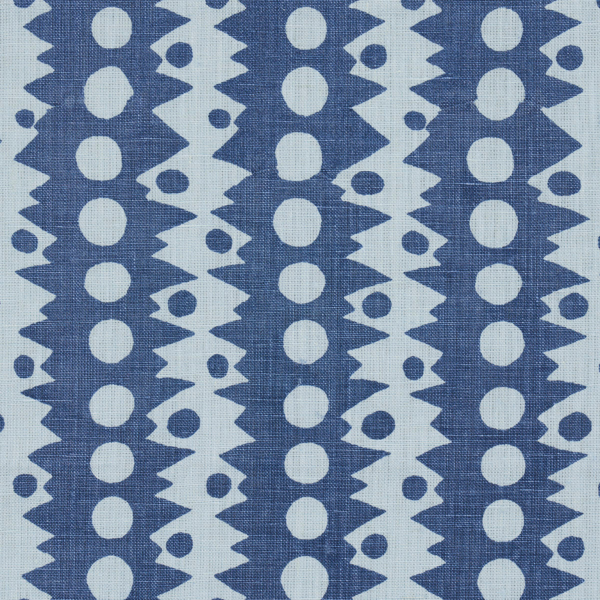 Trickledown - Blues - Schumacher 181550 Fabric - Schumacher Fabric